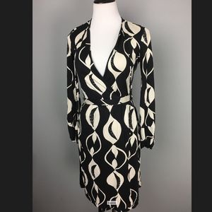 Diane Von Furstenberg Long Sleeve Dress